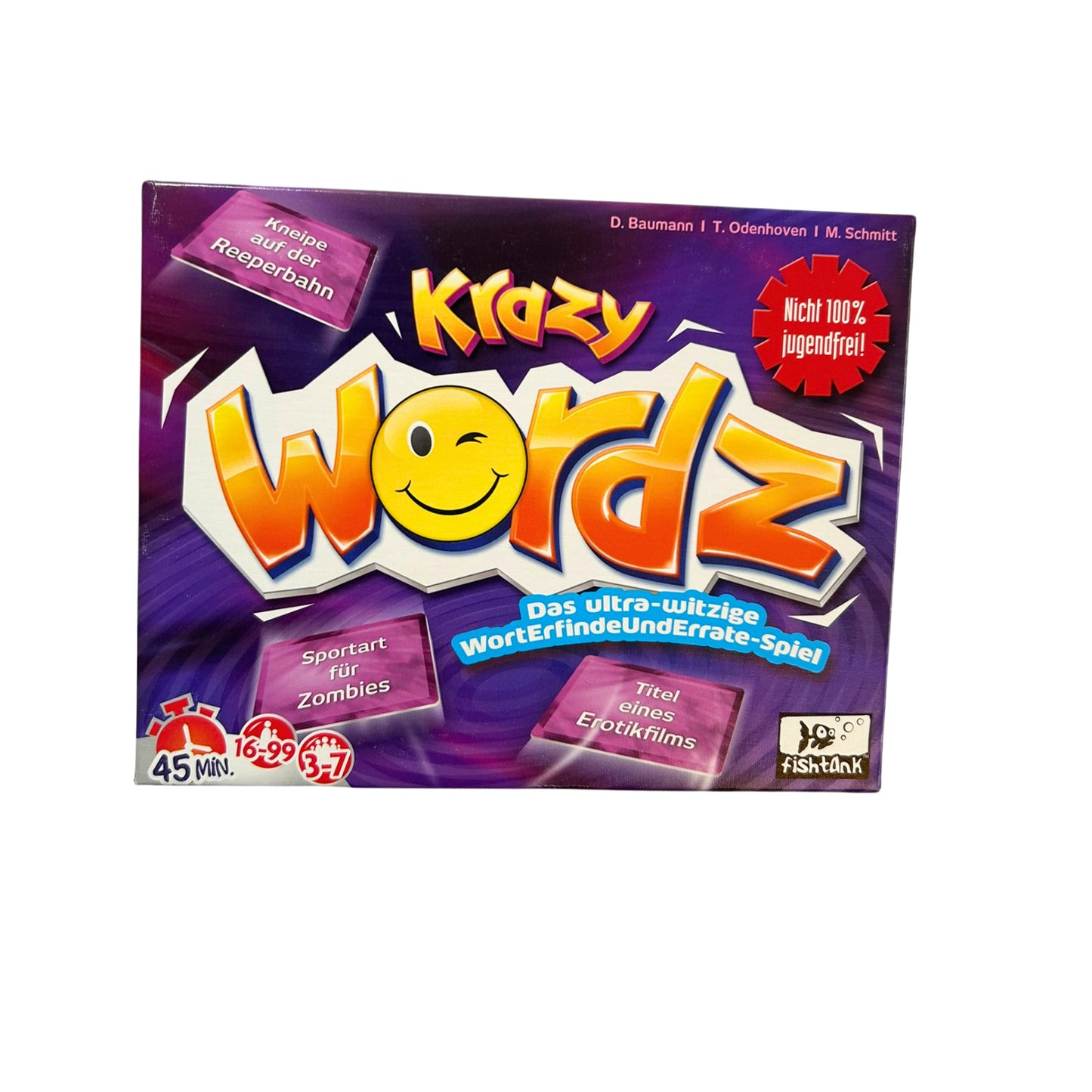 Krazy Wordz Fishtank 2016 Wortfindungsspiel Erwachsenen Edition - Unbespielt – SKU A7735 – Gesellschaftsspiel gebraucht kaufen bei Brettspielimperium