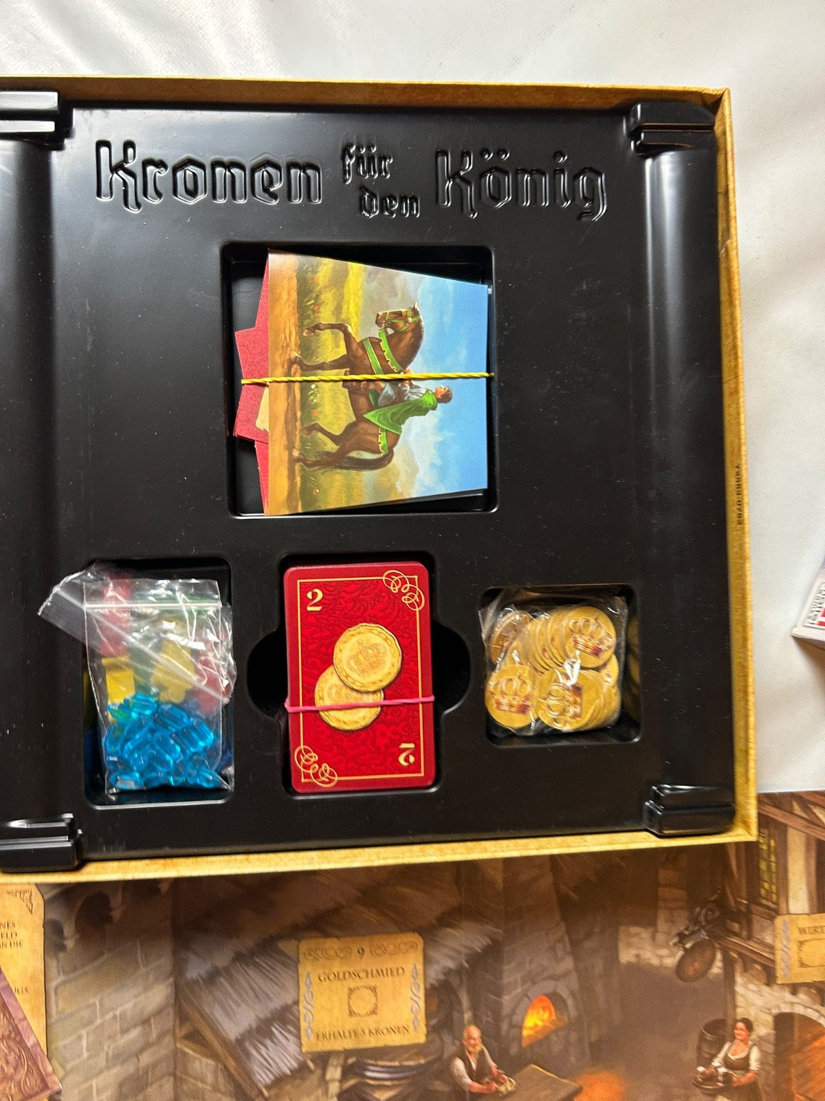 Kronen für den König  Mattel Brettspiel Familienspiel Gesellschaftsspiel - Ansicht 11