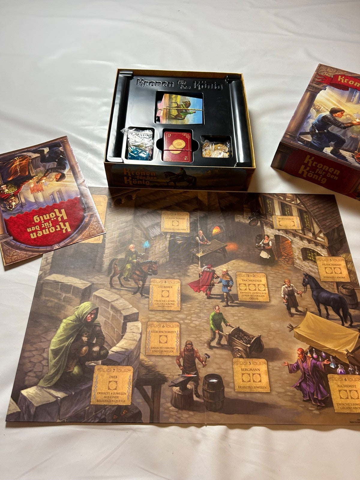 Kronen für den König  Mattel Brettspiel Familienspiel Gesellschaftsspiel - Ansicht 12