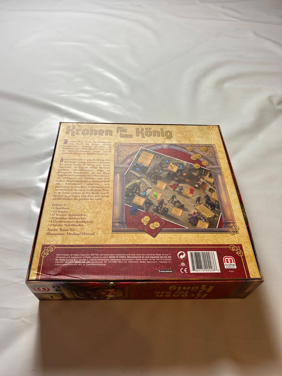 Kronen für den König  Mattel Brettspiel Familienspiel Gesellschaftsspiel - Ansicht 14