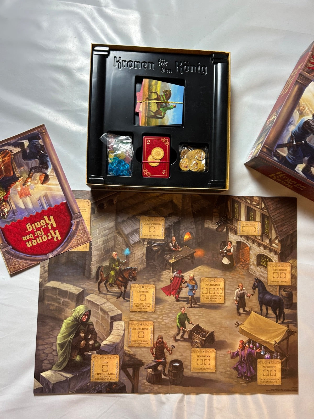Kronen für den König  Mattel Brettspiel Familienspiel Gesellschaftsspiel - Ansicht 9