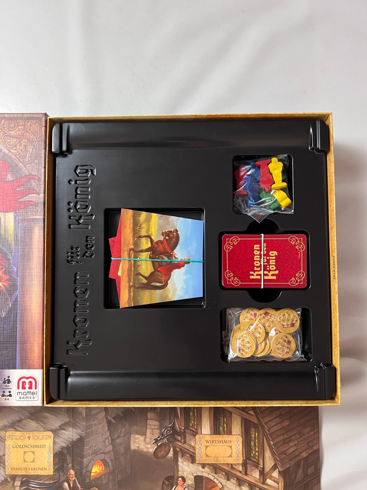 Kronen für den König  Mattel Brettspiel Familienspiel - Vollständig - Ansicht 3