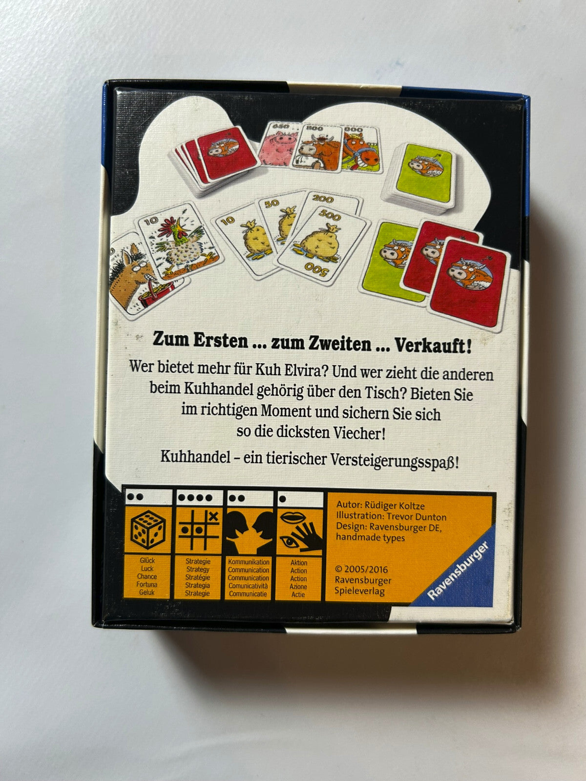 KUHHANDEL Ravensburger Kartenspiel Spiel Gesellschaftsspiel  - Vollständig - Ansicht 7