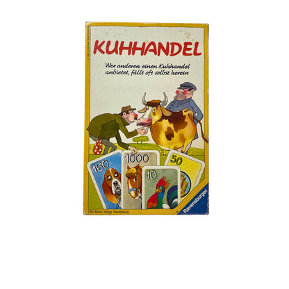 KUHHANDEL RAVENSBURGER Kartenspiel Spiel VON RÜDIGER KOLTZE – SKU A4103 – Kartenspiel gebraucht kaufen bei Brettspielimperium