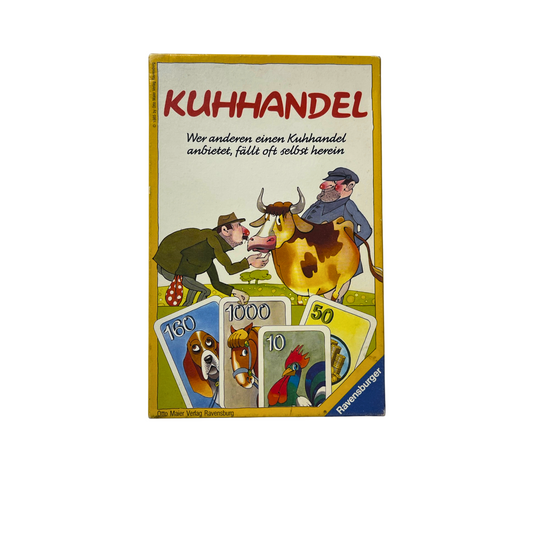 KUHHANDEL RAVENSBURGER Kartenspiel Spiel VON RÜDIGER KOLTZE  - Vollständig - Ansicht 1