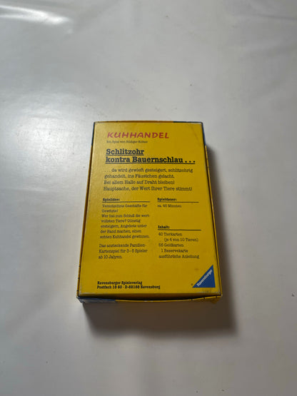 KUHHANDEL RAVENSBURGER Kartenspiel Spiel VON RÜDIGER KOLTZE  - Vollständig - Ansicht 2