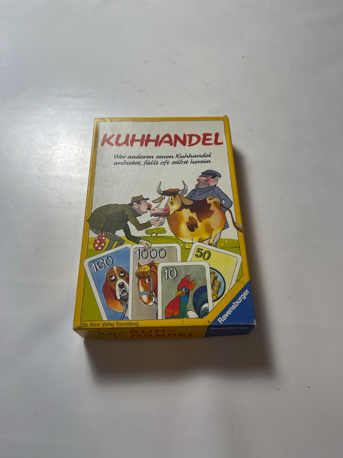 KUHHANDEL RAVENSBURGER Kartenspiel Spiel VON RÜDIGER KOLTZE  - Vollständig - Ansicht 4
