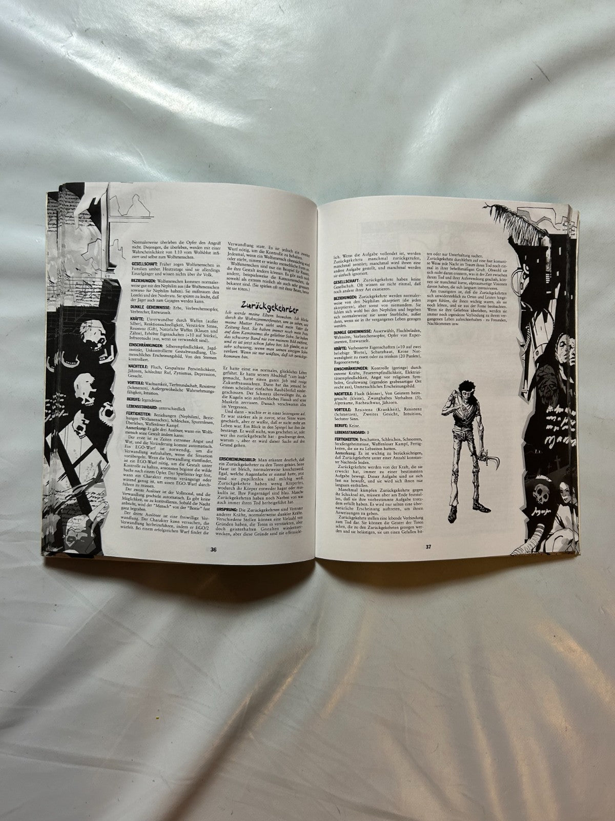 KULT Das Rollenspiel Spielerhandbuch Truant Art.:6511 deutsch 1996 - Ansicht 6