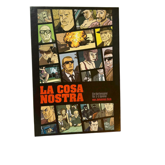 La Cosa Nostra Hard Boiled Games Deutsch Kartenspiel  Unbespielt - Ansicht 1