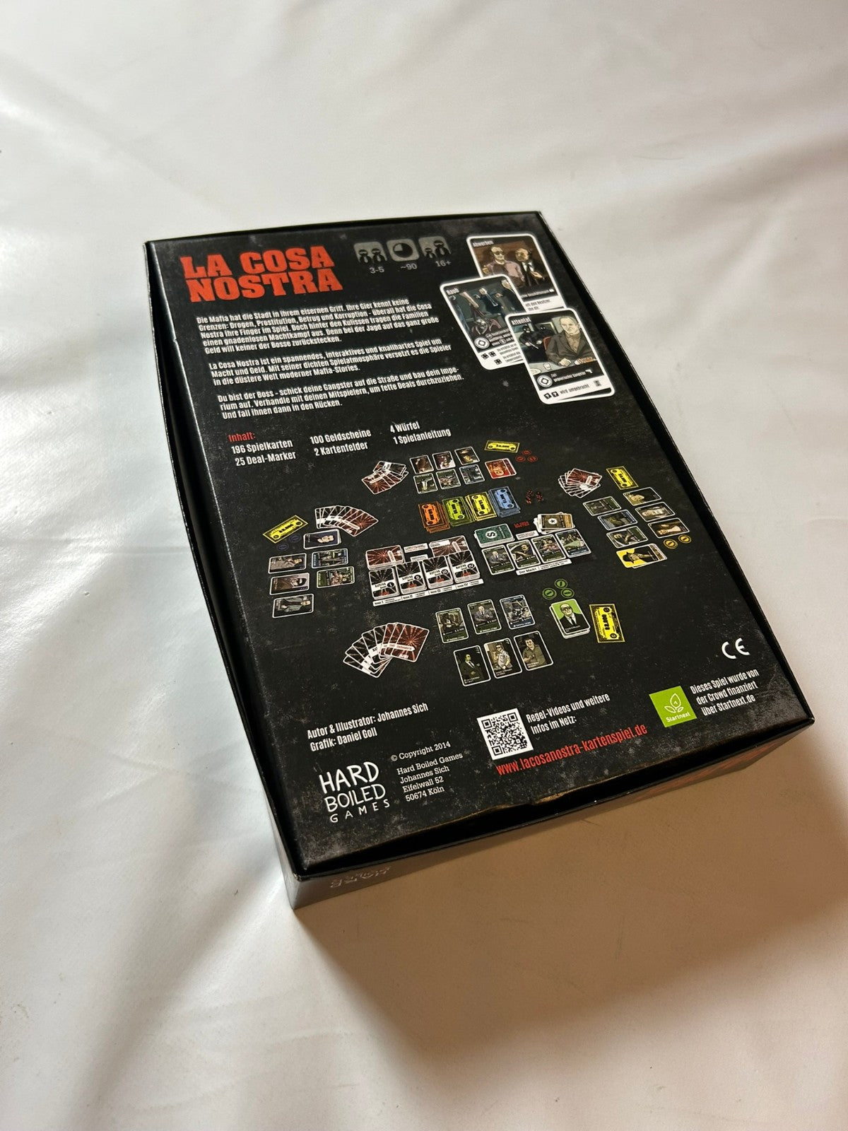 La Cosa Nostra Hard Boiled Games Deutsch Kartenspiel  Unbespielt - Ansicht 13