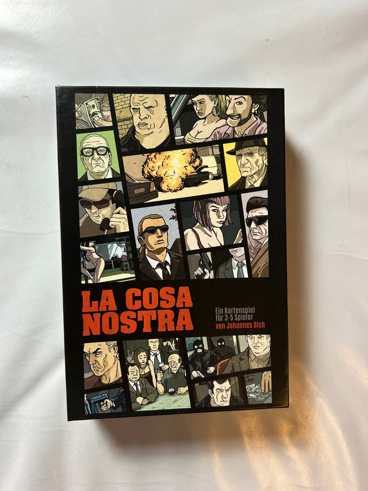 La Cosa Nostra Hard Boiled Games Deutsch Kartenspiel  Unbespielt - Ansicht 2