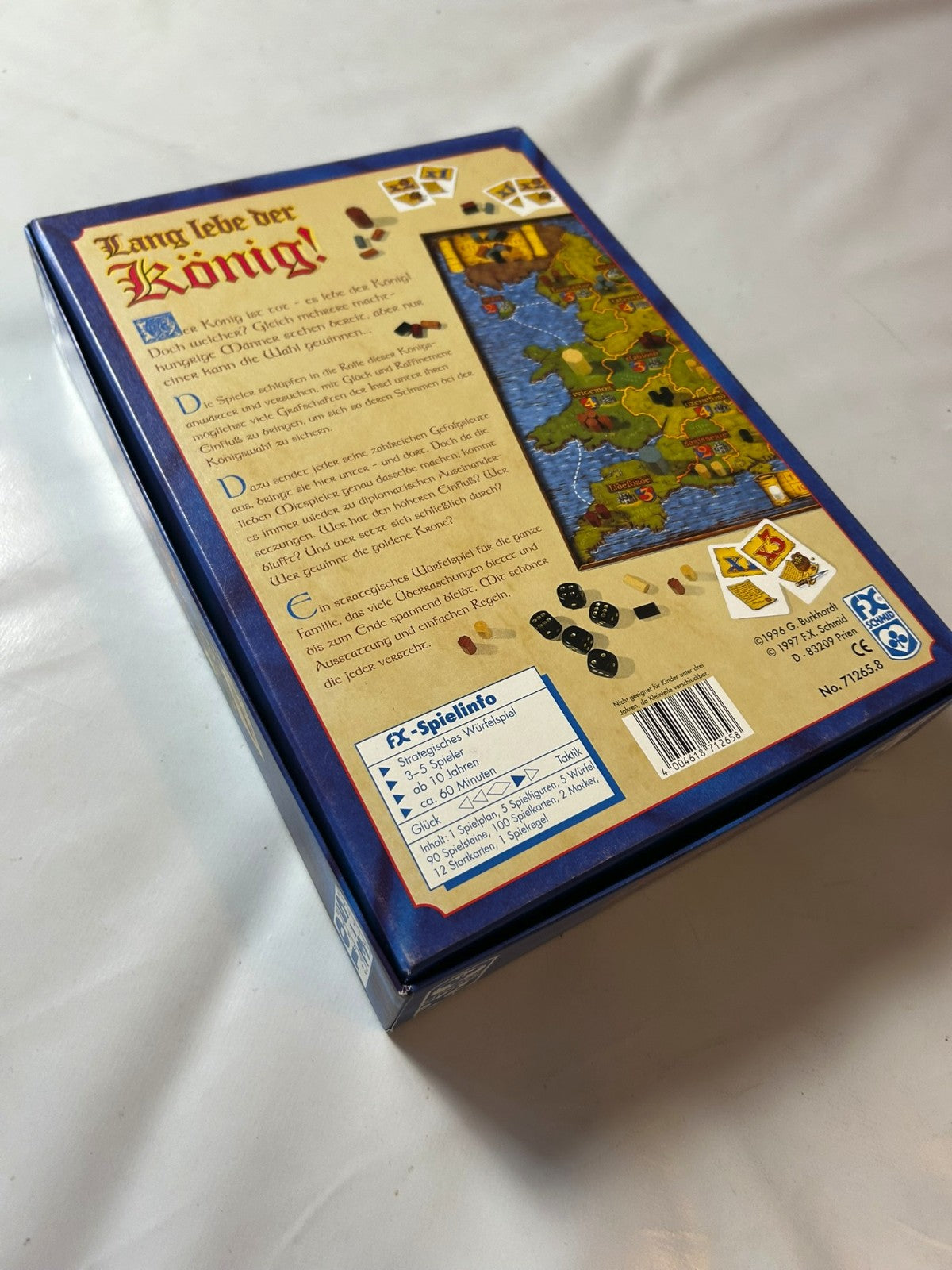 Lang Lebe der König  Brettspiel von FX Schmid  Vollständig - Ansicht 13