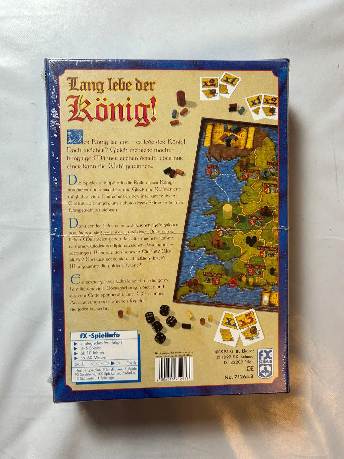 Lang lebe der König!  spannende Wettstreit um englische Krone - Neu in Folie - Ansicht 6