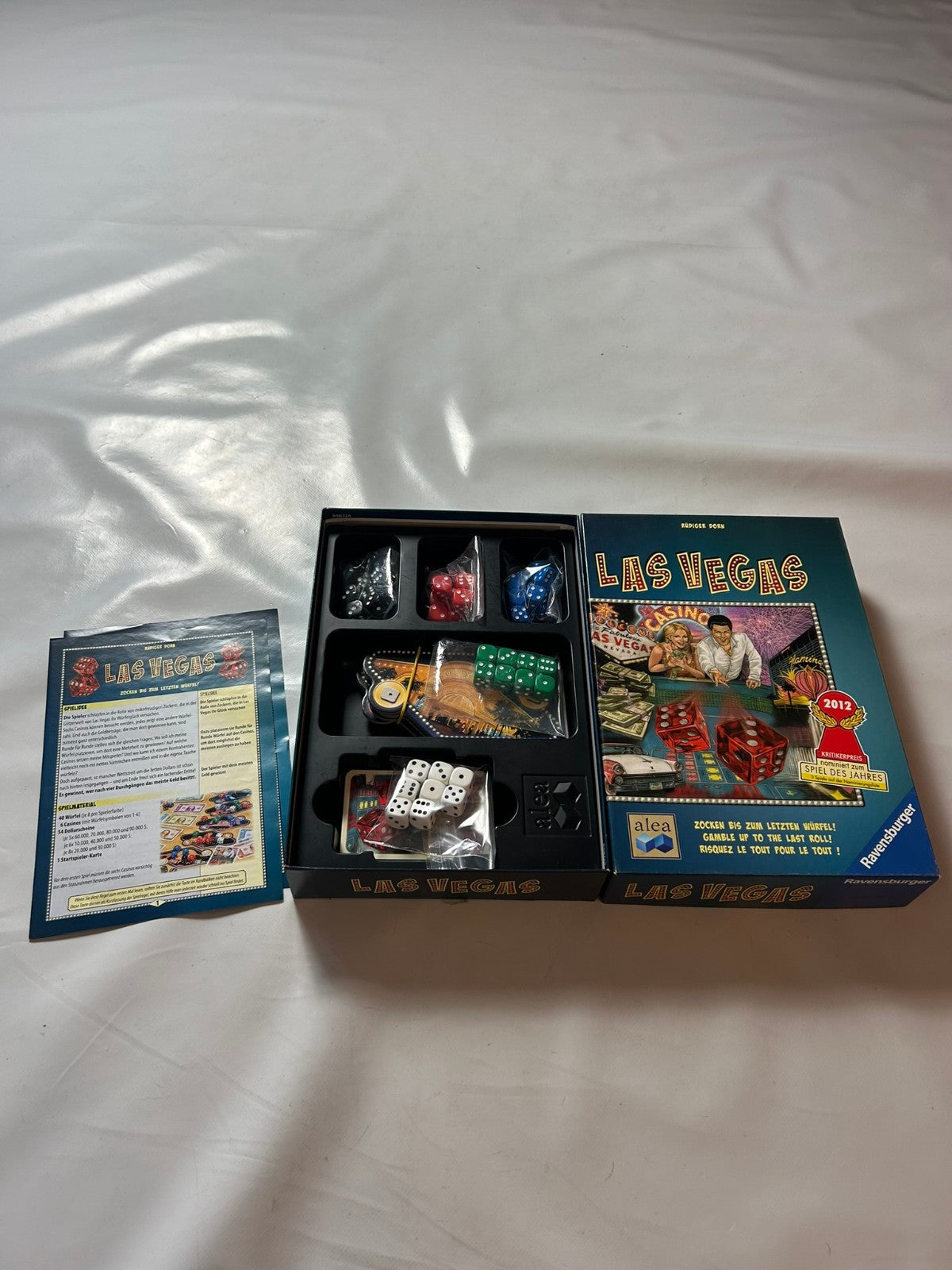 Las Vegas Brettspiel Würfelspiel Rüdiger Dorn Ravensburger 2012  Vollständig - Ansicht 10