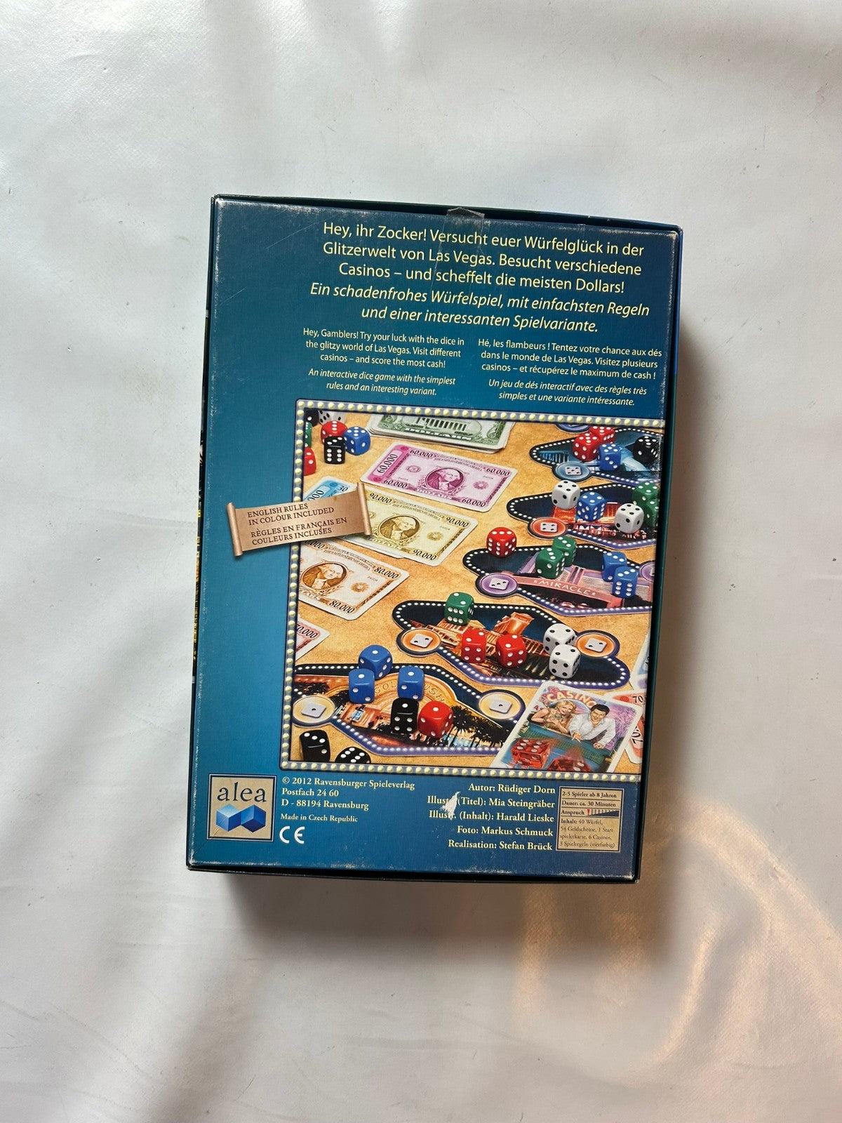 Las Vegas Brettspiel Würfelspiel Rüdiger Dorn Ravensburger 2012  Vollständig - Ansicht 11