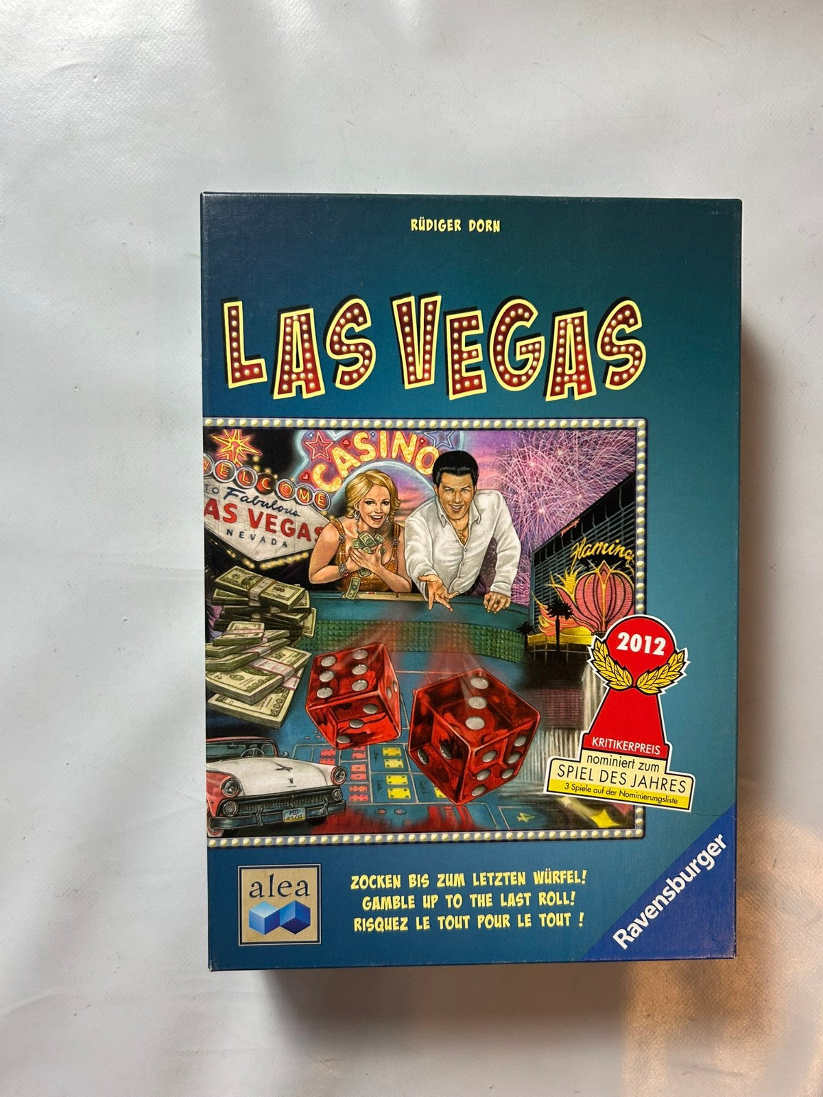 Las Vegas Brettspiel Würfelspiel Rüdiger Dorn Ravensburger 2012  Vollständig - Ansicht 2