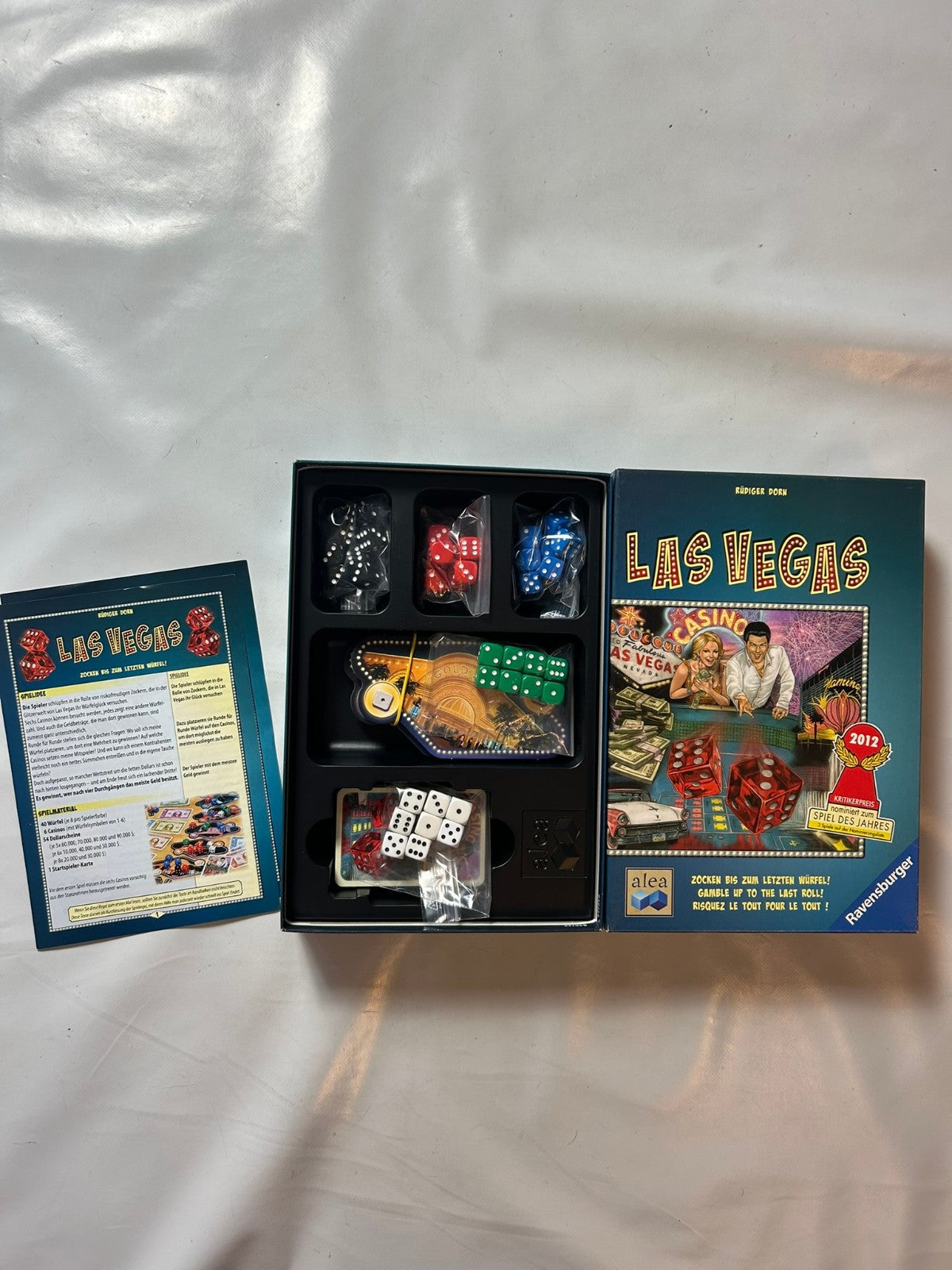 Las Vegas Brettspiel Würfelspiel Rüdiger Dorn Ravensburger 2012  Vollständig - Ansicht 9