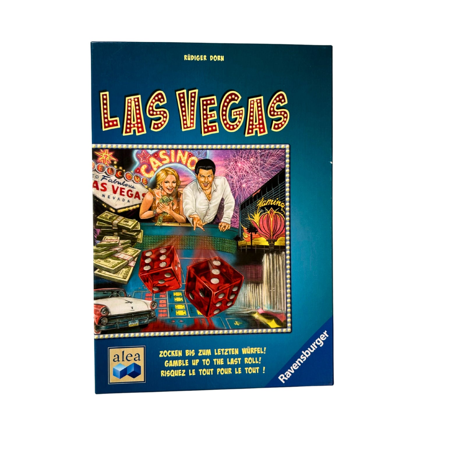 Las Vegas Brettspiel Würfelspiel Rüdiger Dorn Ravensburger 2012 – SKU A12588 – Gesellschaftsspiel gebraucht kaufen bei Brettspielimperium