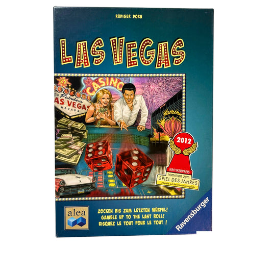 Las Vegas Brettspiel Würfelspiel Rüdiger Dorn Ravensburger 2012 – SKU A9741 – Gesellschaftsspiel gebraucht kaufen bei Brettspielimperium