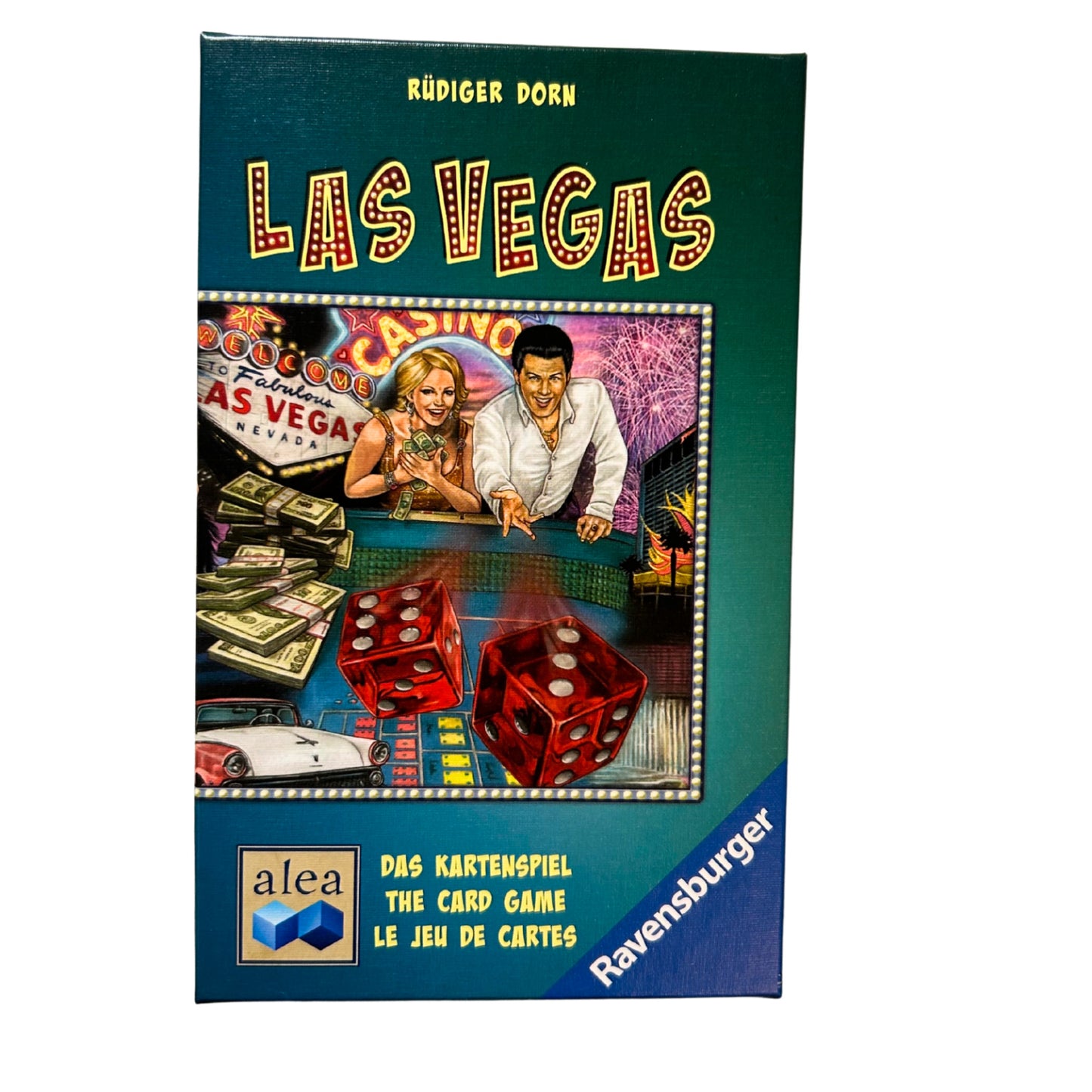Las Vegas Kartenspiel| Rüdiger Dorn Alea Ravensburger – SKU A12258 – Kartenspiel gebraucht kaufen bei Brettspielimperium