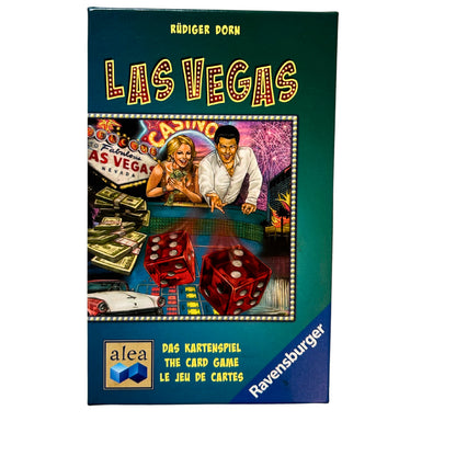 Las Vegas Kartenspiel| Rüdiger Dorn Alea Ravensburger - Unbespielt – SKU A12376 – Kartenspiel gebraucht kaufen bei Brettspielimperium