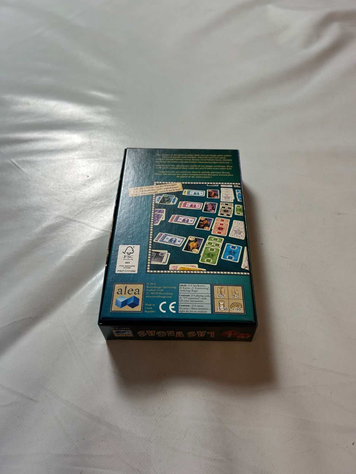 Las Vegas Kartenspiel Rüdiger Dorn  Alea Ravensburger  vollständig teils unbes - Ansicht 10