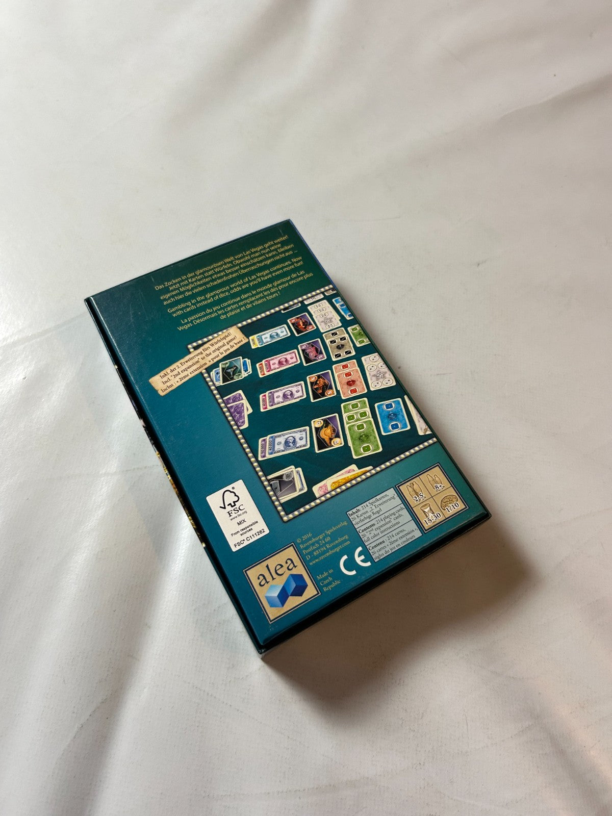 Las Vegas Kartenspiel Rüdiger Dorn  Alea Ravensburger  vollständig teils unbes - Ansicht 12