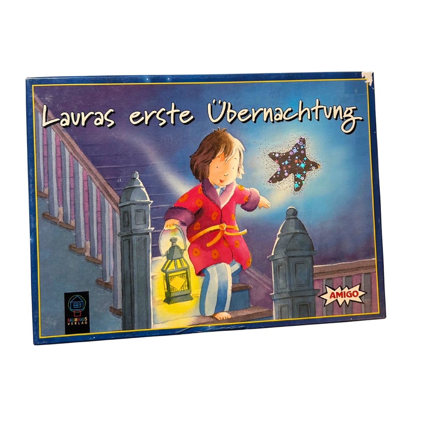 "Lauras erste Übernachtung" von AMIGO Kinderspiel - SKU A10813 - Gesellschaftsspiel gebraucht kaufen bei Brettspielimperium