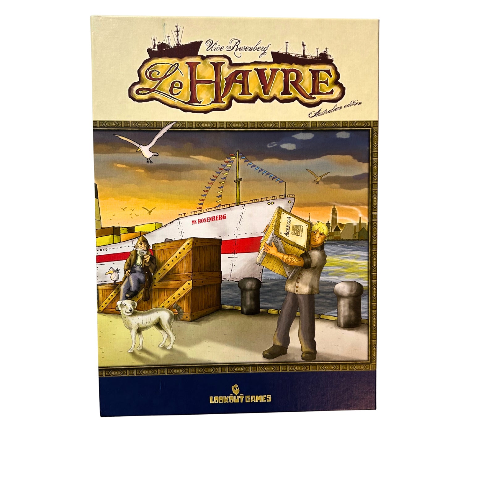 Le Havre Uwe Rosenberg Heidelberger Lookout + Sondergebäude- unbespielt – SKU A12357 – Gesellschaftsspiel gebraucht kaufen bei Brettspielimperium