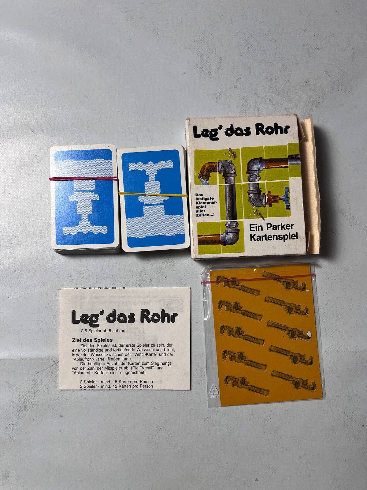 Leg' das Rohr - ein Kartenspiel von Parker - Vollständig - Ansicht 2