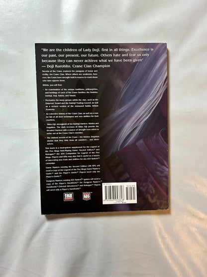 Legend of the Five Rings (D20)  Secrets of the Crane (AEG 3037) Englisch - Ansicht 7