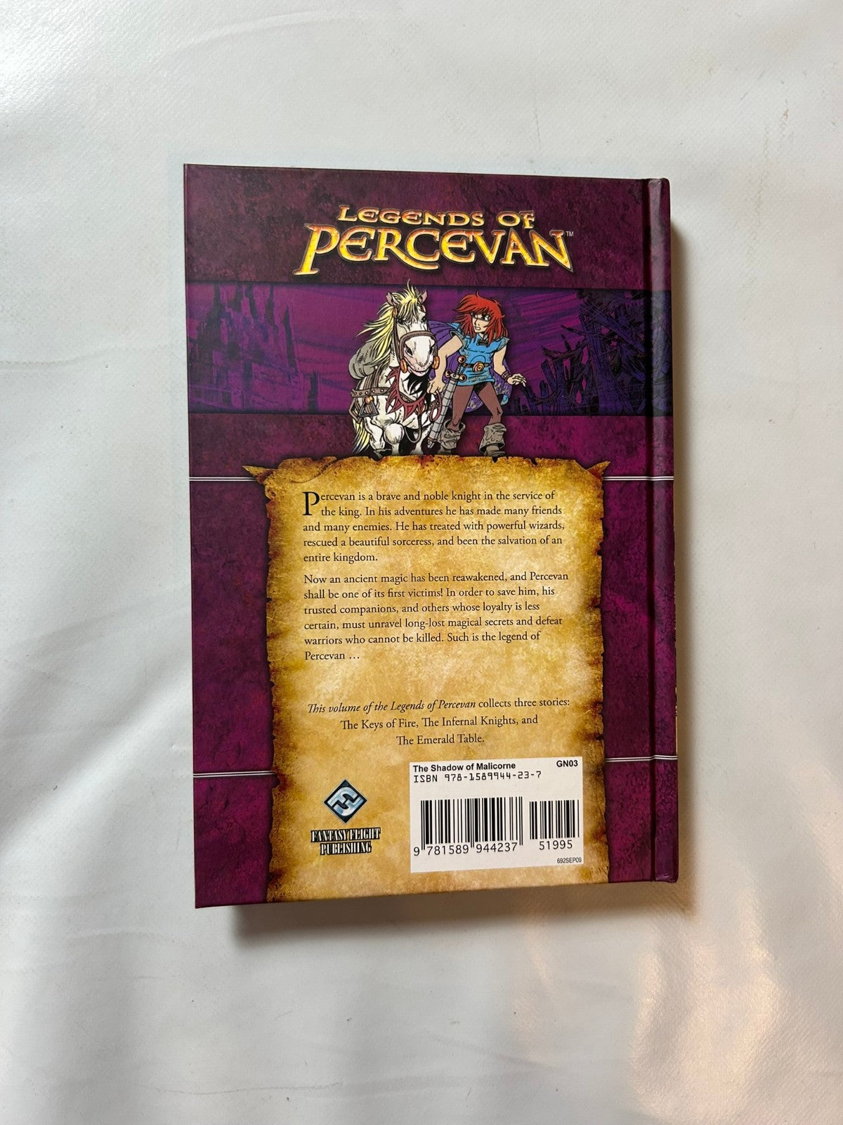 Legends of Percevan  The Shadow of Malicorne Englisch Fantasy Flight Games - Ansicht 8