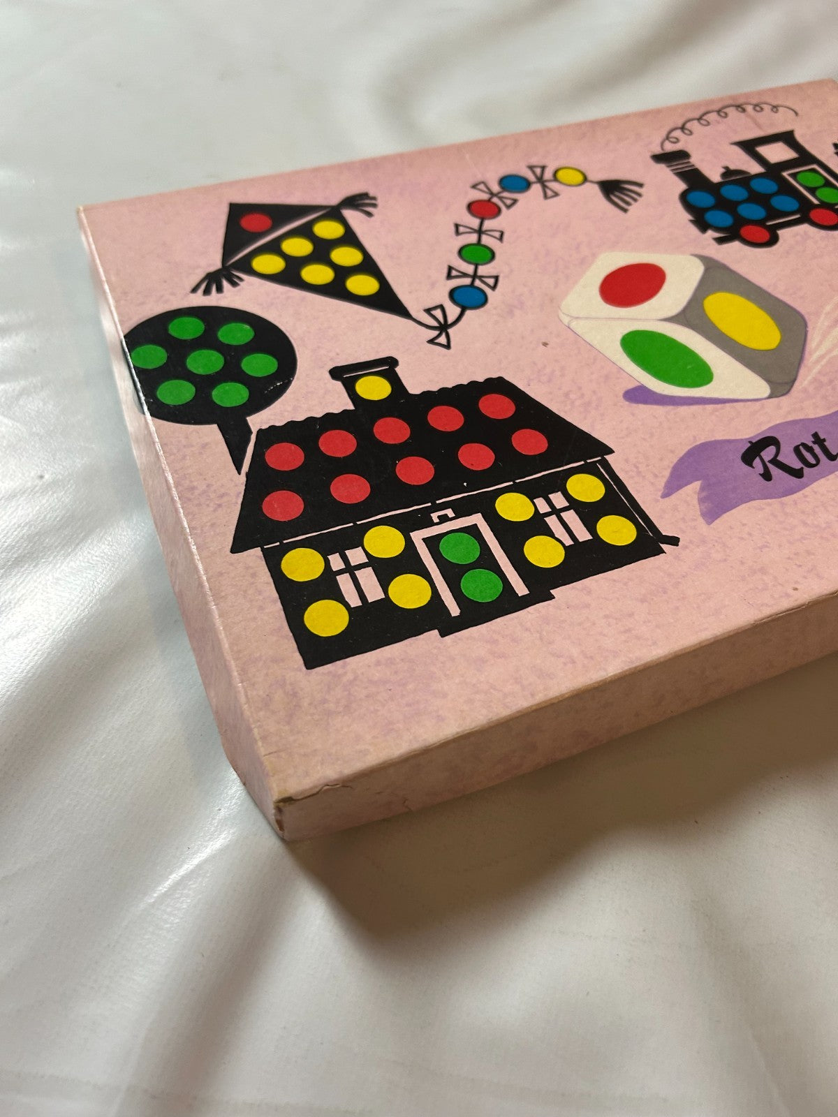 Legespiel "Rot, gelb oder grün" SPIKA DDR, ca. 1950er  Vollständig - Ansicht 5