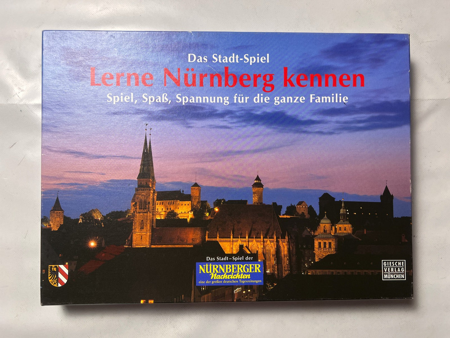 Lerne Nürnberg kennen  VINTAGE   Das StadtSpiel   Vollständig - Ansicht 5