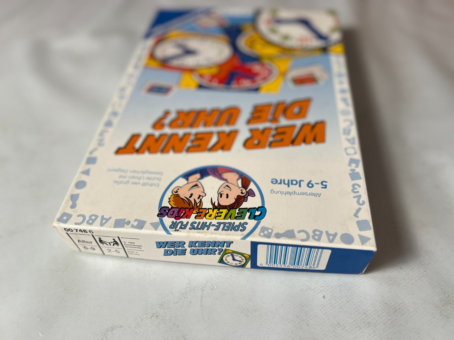 Lernspiel   Wer kennt die Uhr?  Ravensburger 1994  Vollständig - Ansicht 5