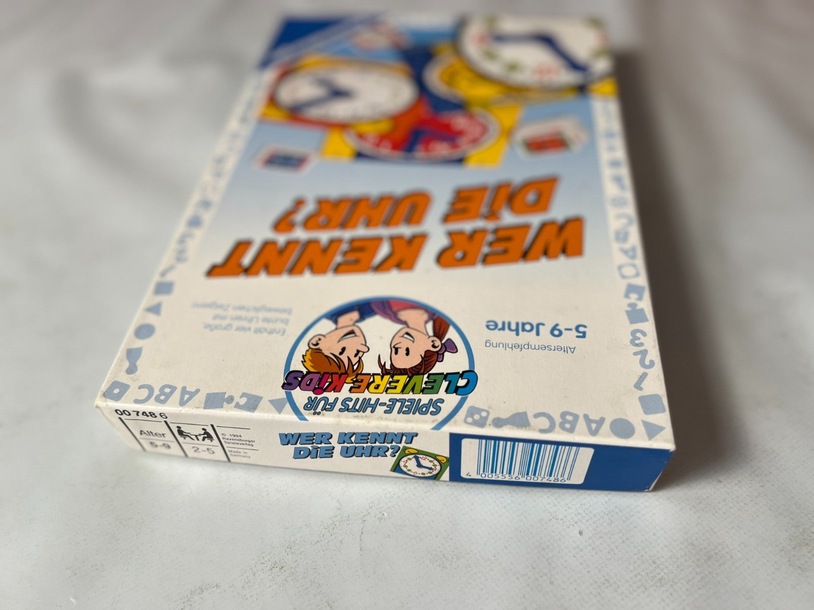 Lernspiel   Wer kennt die Uhr?  Ravensburger 1994  Vollständig - Ansicht 5