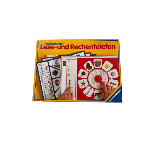 Lese und Rechentelefon Ravensburger Brettspiel vollständig - Ansicht 1