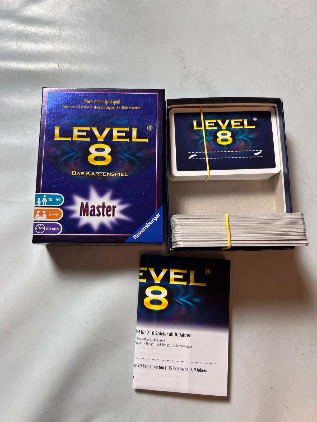 Level 8 Master 2020 Ravensburger Kartenspiel  Vollständig - Ansicht 2