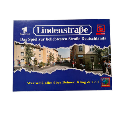Lindenstraße Brettspiel von N&W Spiele 1996 – SKU A14297 – Gesellschaftsspiel gebraucht kaufen bei Brettspielimperium