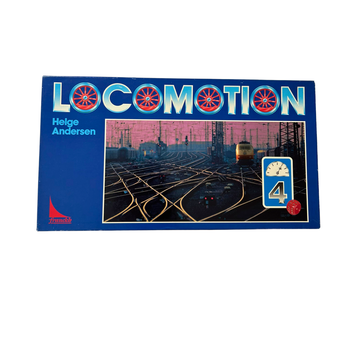 Locomotion Spiel Brettspiel Gesellschaftsspiel Helge Anderssen - Vollständig - Ansicht 1