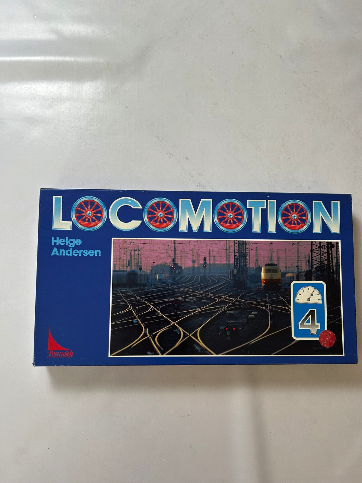 Locomotion Spiel Brettspiel Gesellschaftsspiel Helge Anderssen - Vollständig - Ansicht 3