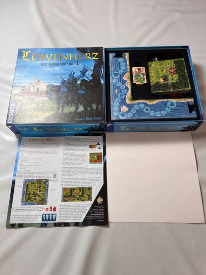 Löwenherz Der König kehrt zurück Brettspiel Gesellschaftsspiel - Vollständig - Ansicht 3