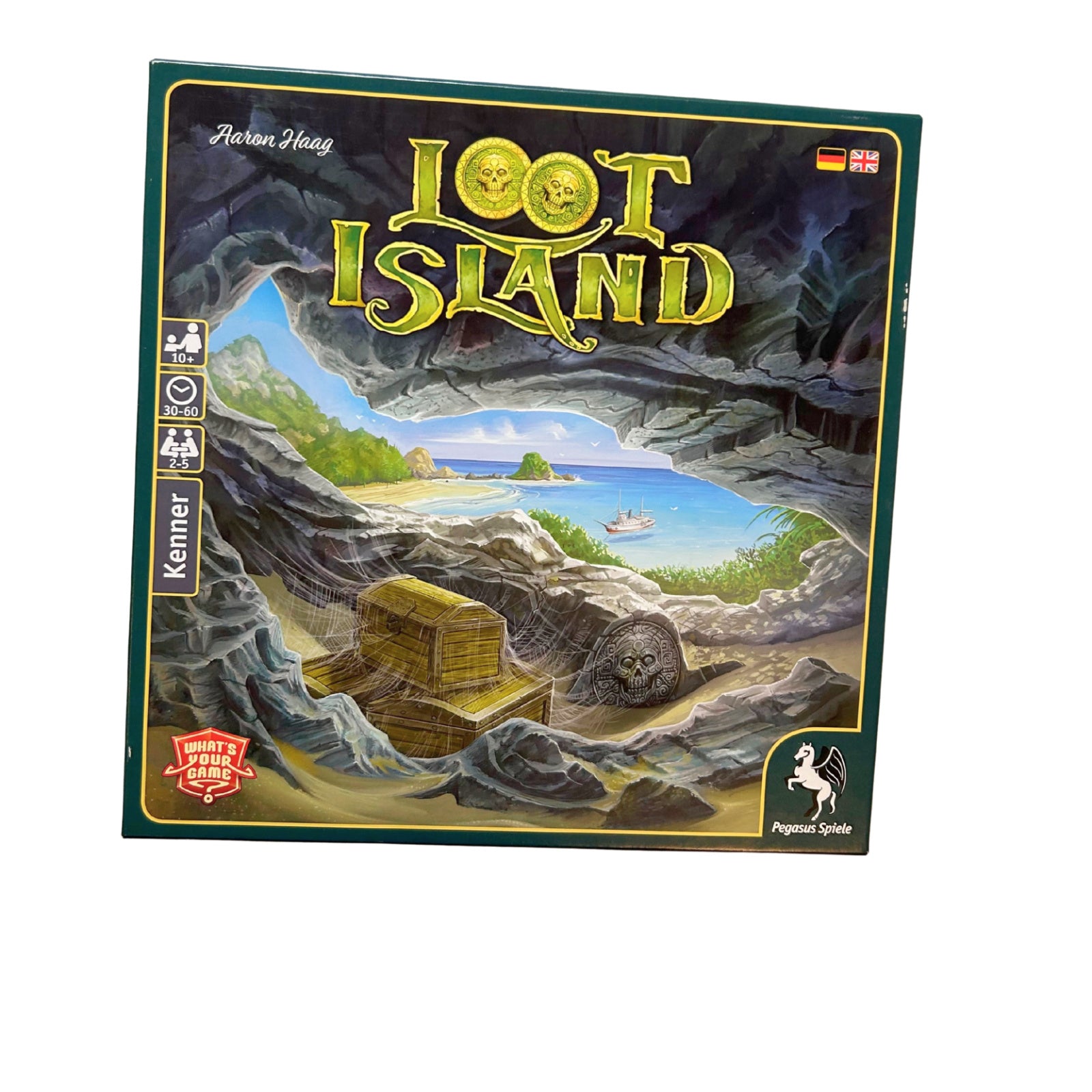 Loot Island - Gewitzte Piraten Brettspiel Pegasus Spiele – SKU A11293 – Gesellschaftsspiel gebraucht kaufen bei Brettspielimperium