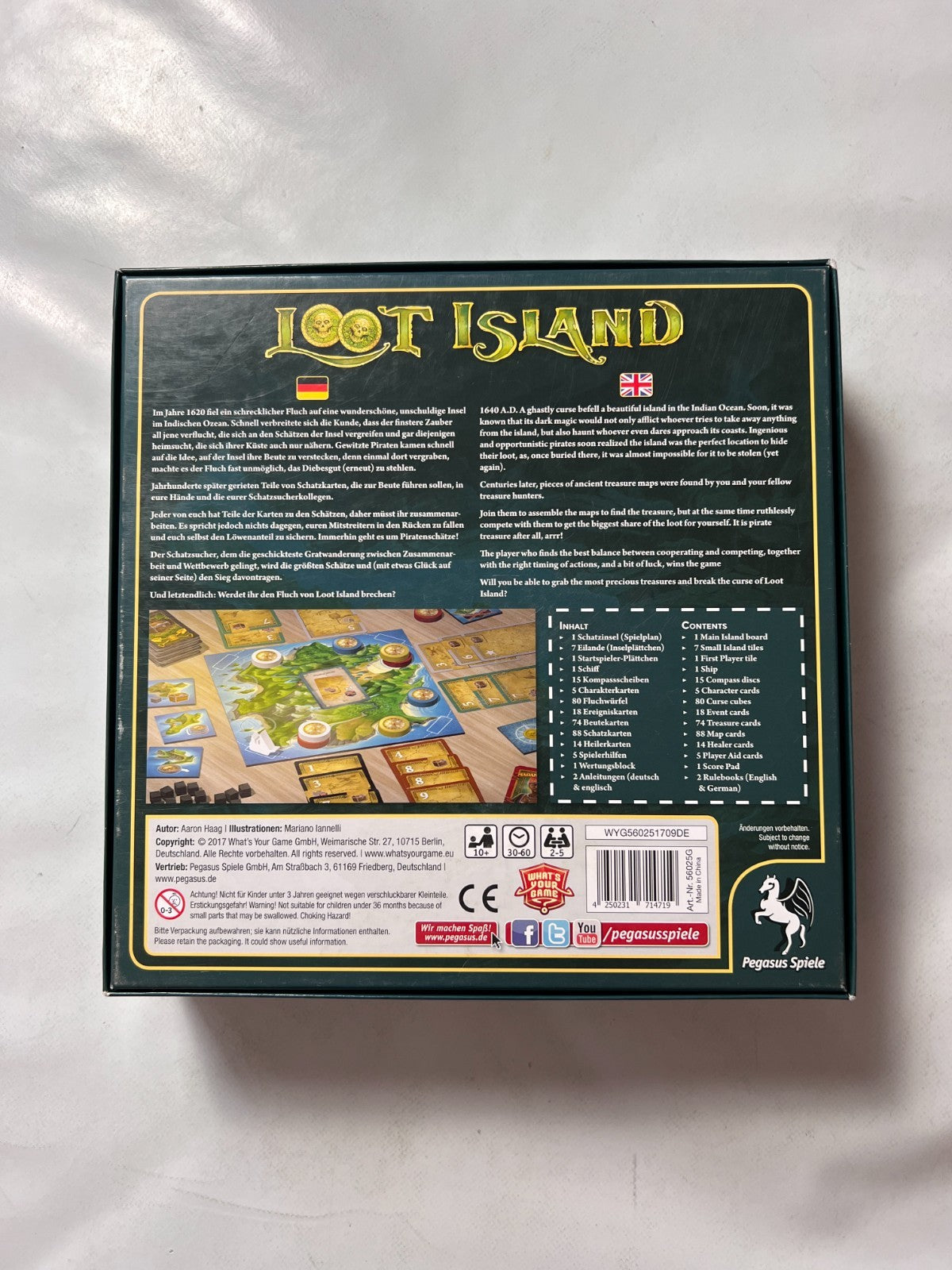 Loot Island  Gewitzte Piraten Brettspiel Pegasus Spiele  Vollständig - Ansicht 10