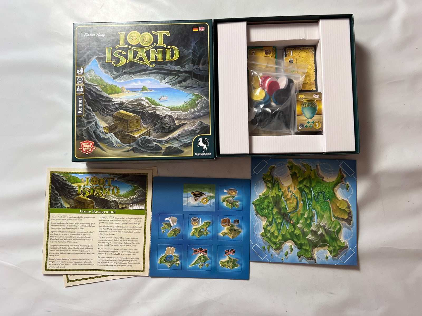 Loot Island  Gewitzte Piraten Brettspiel Pegasus Spiele  Vollständig - Ansicht 2