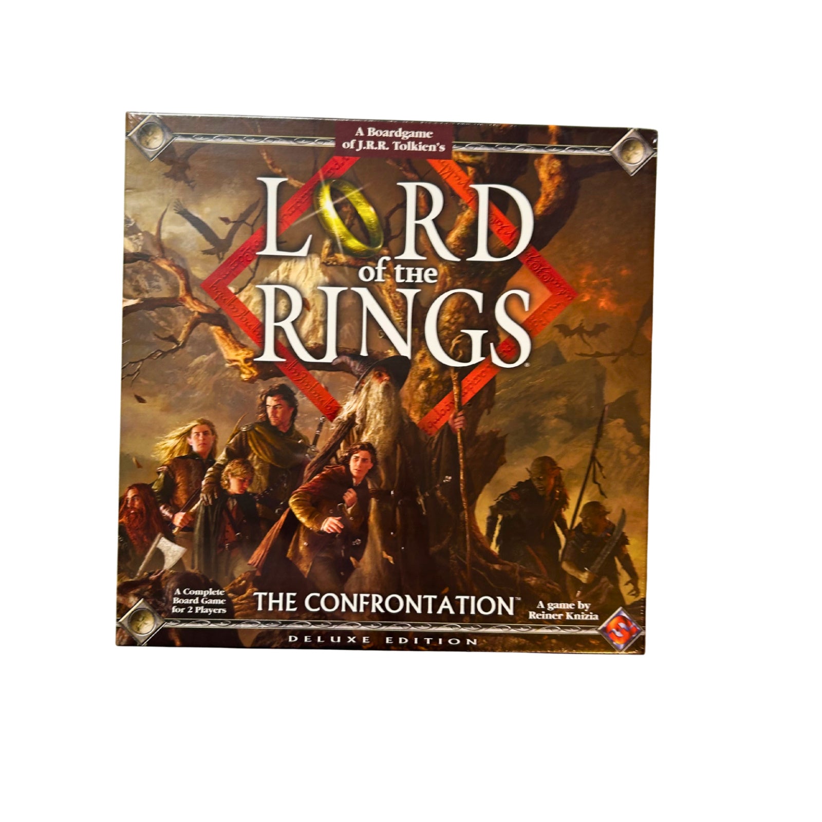 Lord of the Rings The Confrontation Deluxe edition englisch FFG – SKU A11976 – Gesellschaftsspiel neu kaufen bei Brettspielimperium