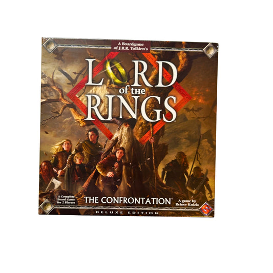 Lord of the Rings The Confrontation Deluxe edition englisch FFG – SKU A11976 – Gesellschaftsspiel neu kaufen bei Brettspielimperium