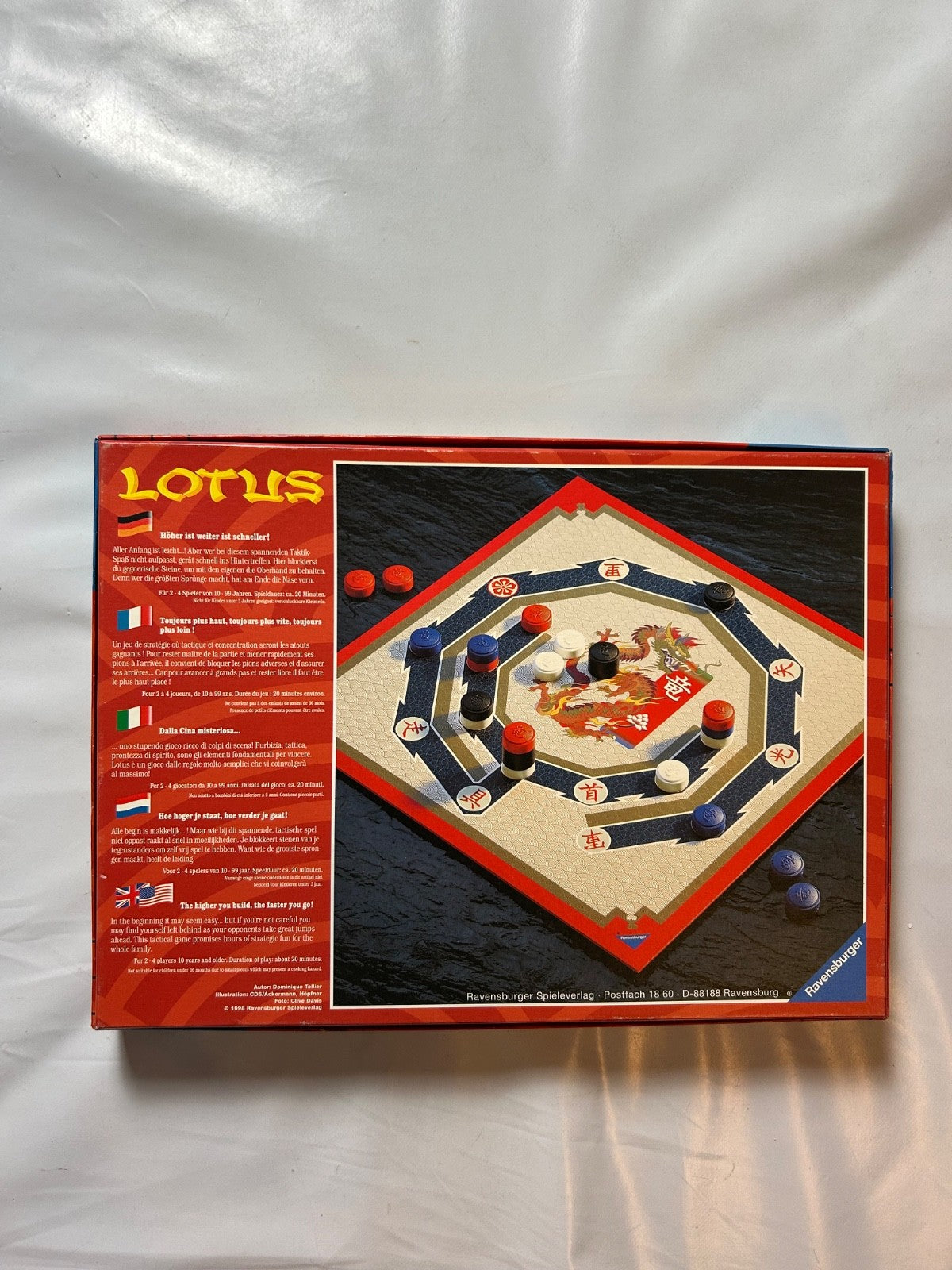 Lotus Ravensburger Gesellschaftsspiel Spiel Brettspiel  Vollständig - Ansicht 10