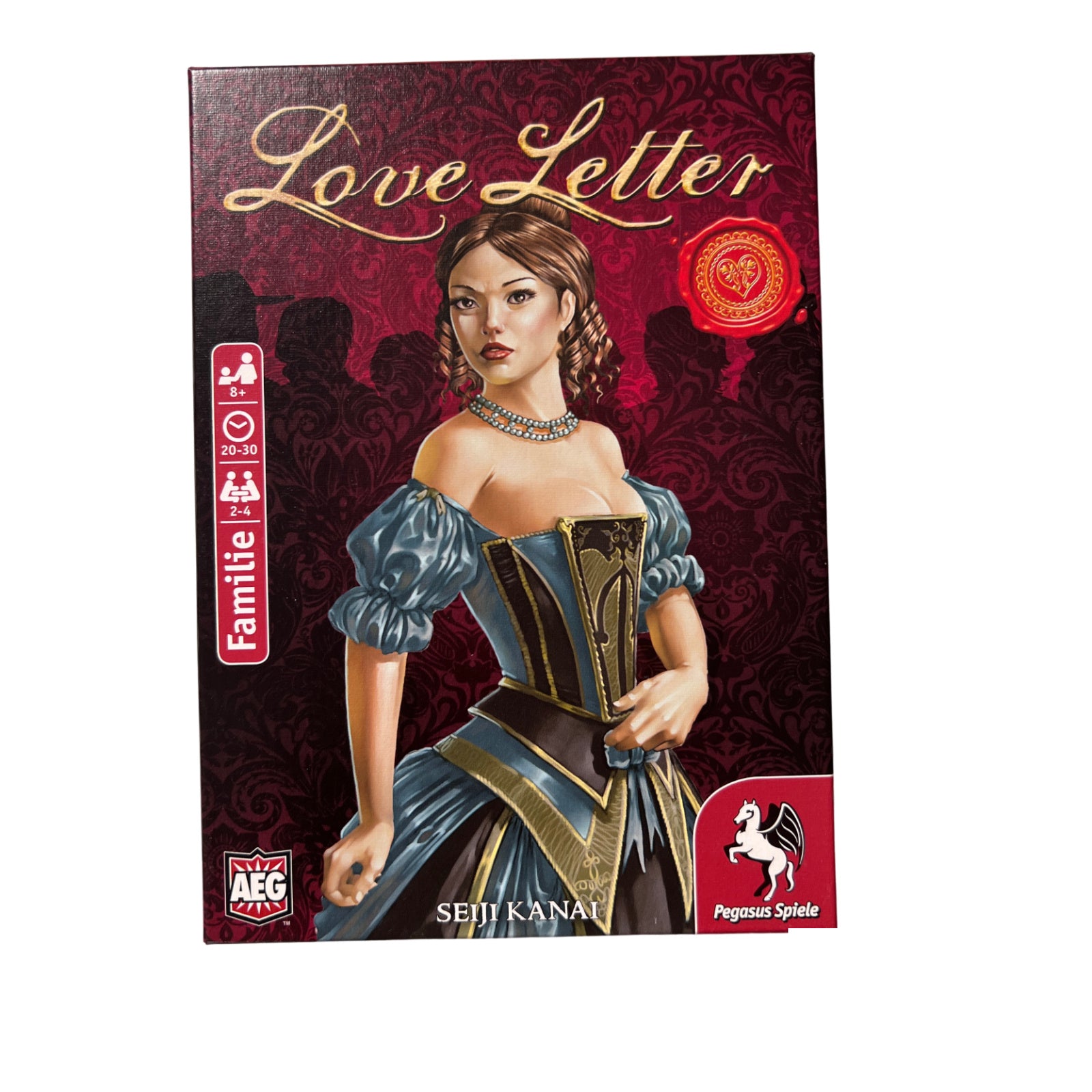 Love Letter Kartenspiel Pegasus AEG Deutsch – SKU A14309 – Kartenspiel gebraucht kaufen bei Brettspielimperium
