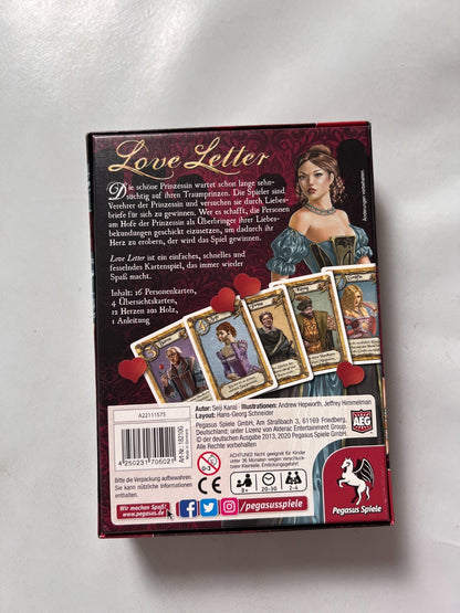 Love Letter Kartenspiel Pegasus AEG Deutsch - Vollständig - Ansicht 9